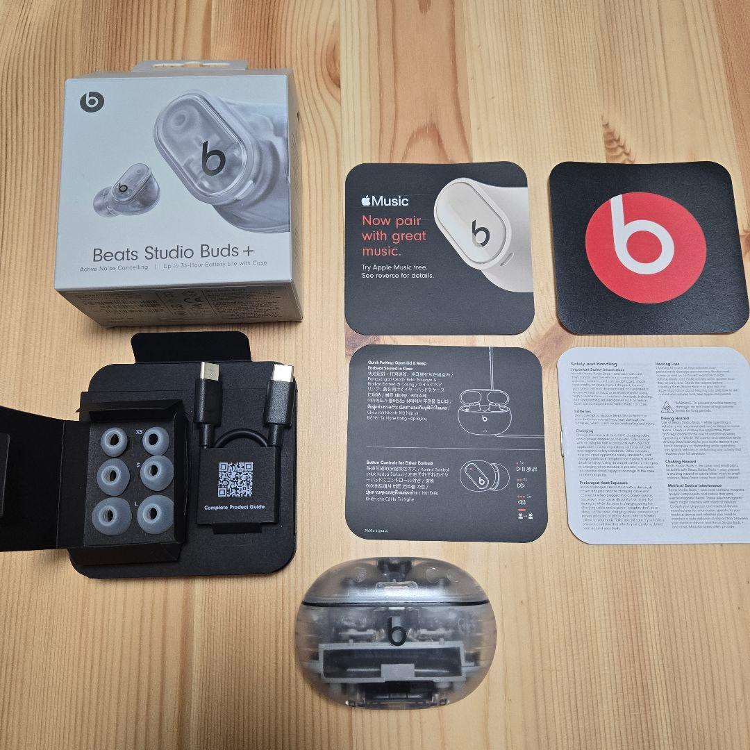 Beats Studio Buds + クリア
