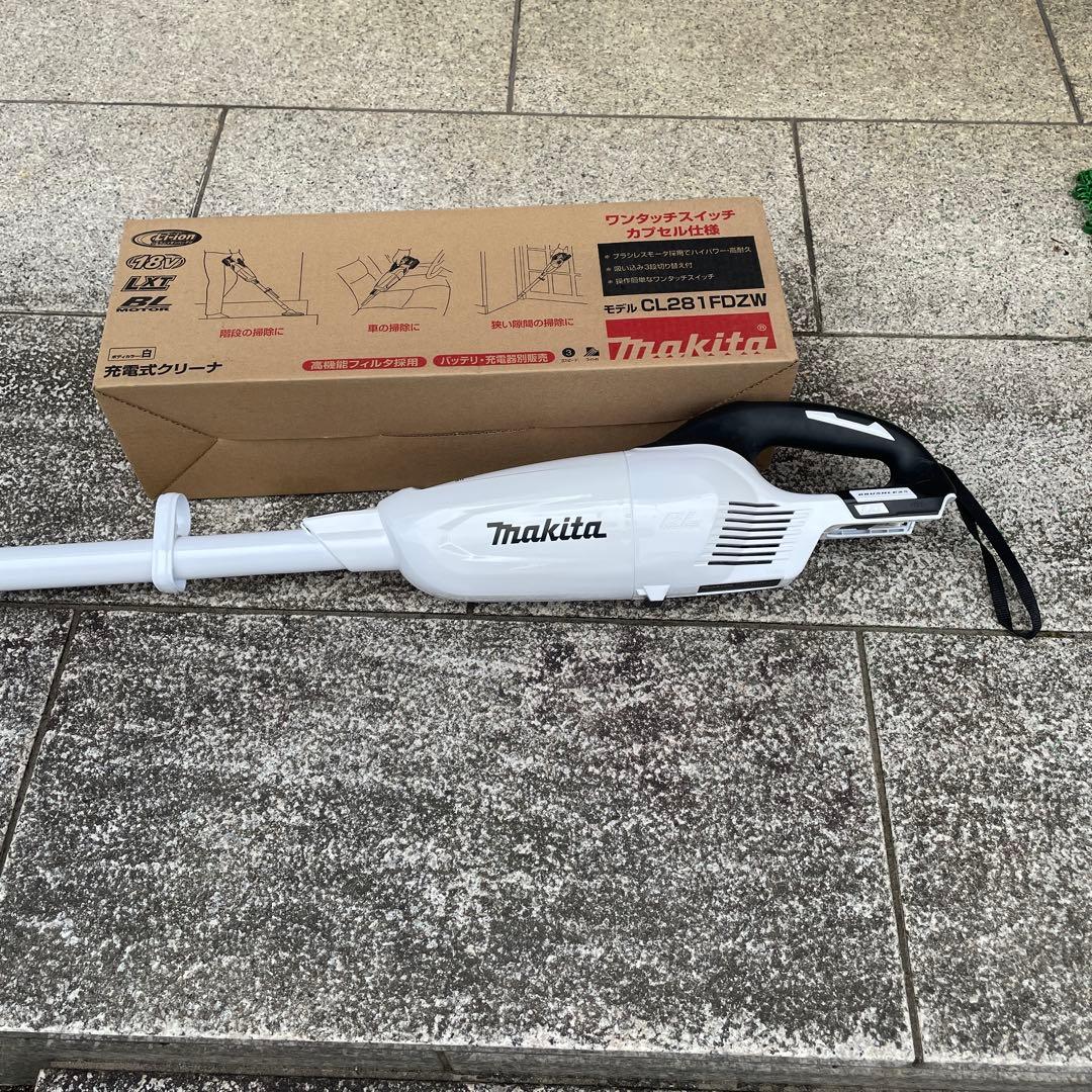 マキタ掃除機　CL281FDZW中古品
