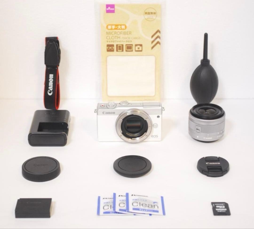 限定値下げ中❣️高画質 WiFi機能付き キャノン EOS M100♡