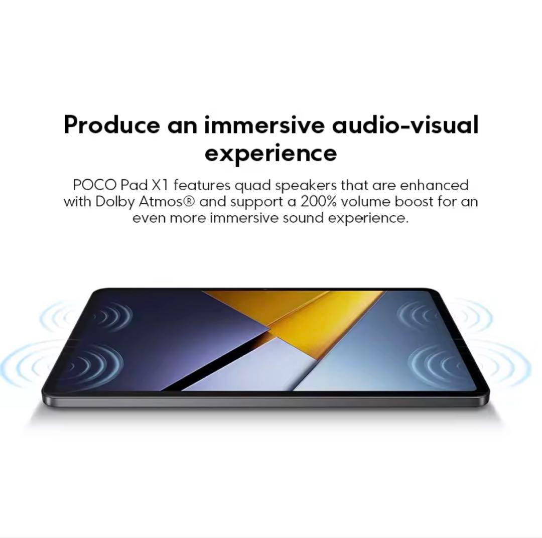 Xiaomi POCO Pad X1 グローバル版 8GB 512GB グレー