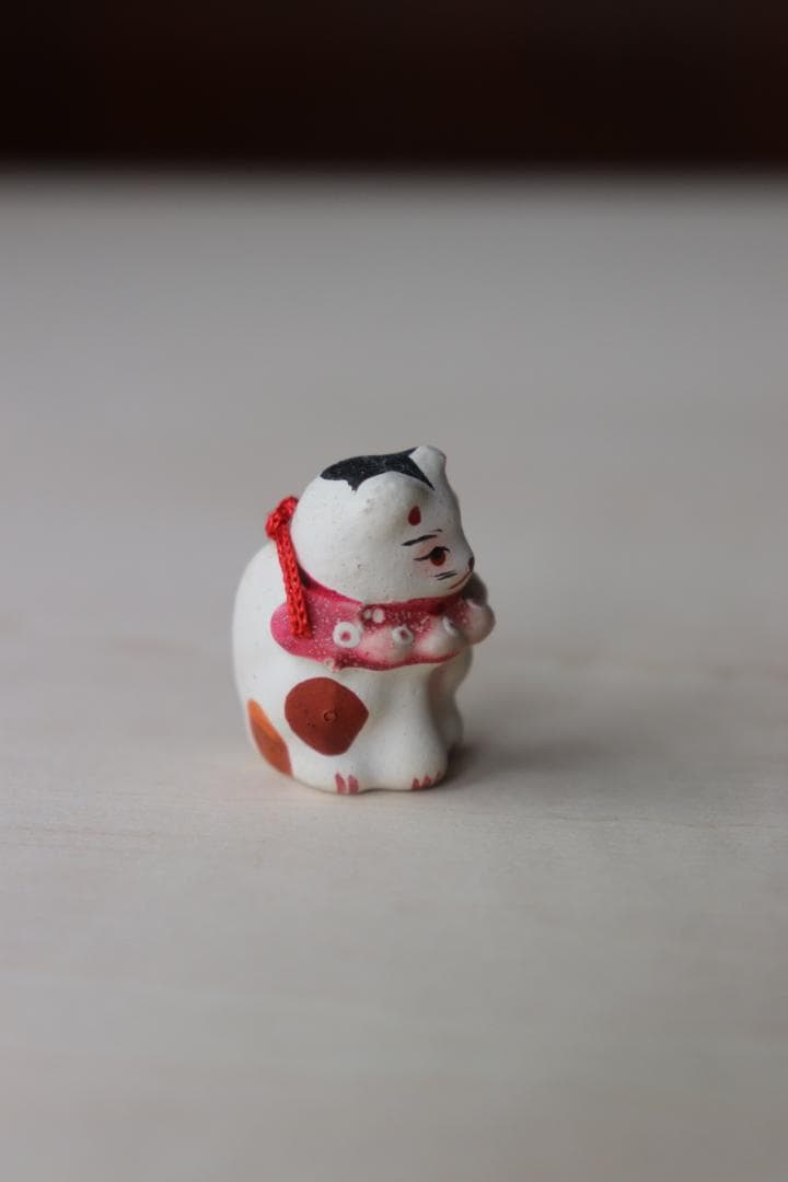招き猫　右手左手大小セット　縁起物　郷土玩具