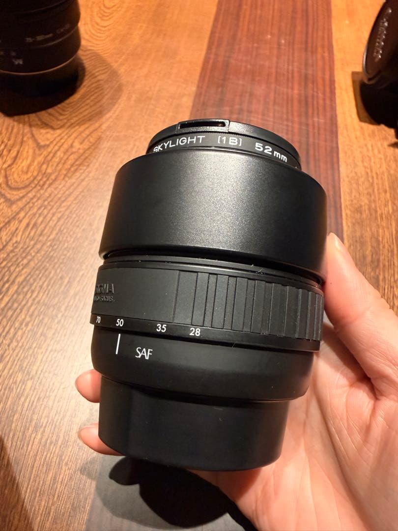 SIGMA望遠レンズ ＆CANONフィルムカメラ　3点セット