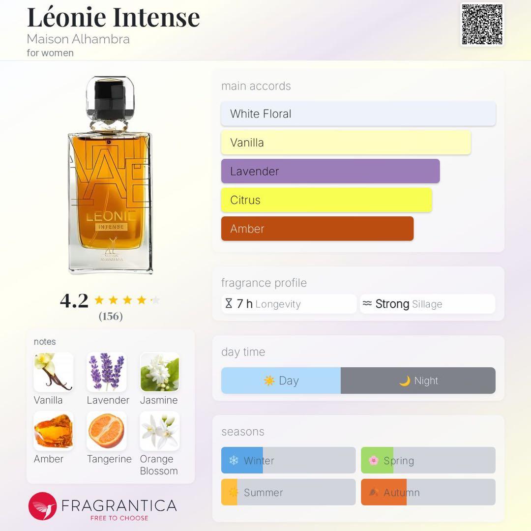 Maison Alhambra Léonie Intense 香水(女性用)