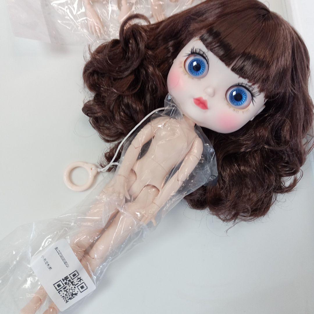 New ほっぺちゃん  ブラウンセミロング   新品アイシードール