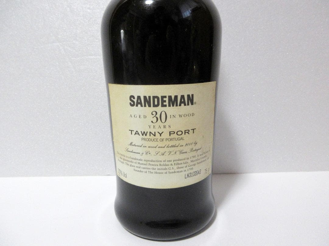 古酒 SANDEMAN TAWNY PORT 30 Years 液漏れあり
