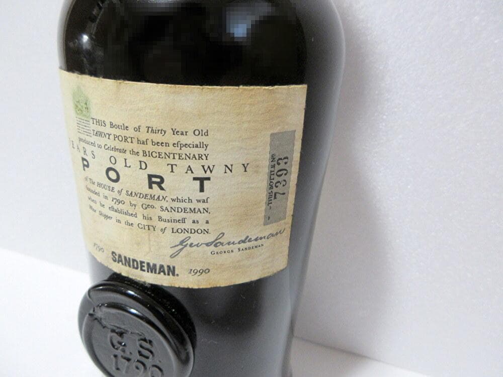 古酒 SANDEMAN TAWNY PORT 30 Years 液漏れあり