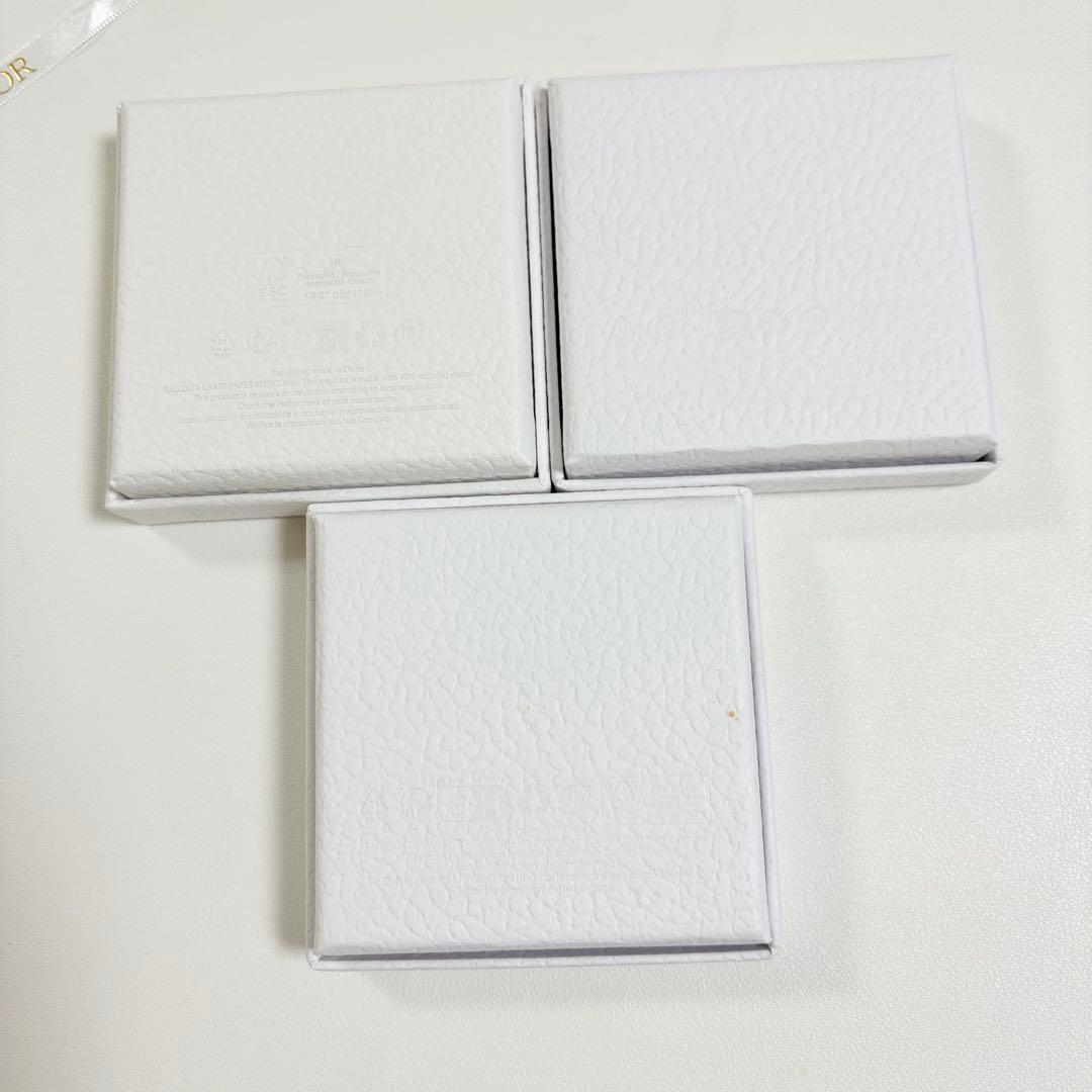 美品　ディオール　保存袋　空箱　3個セット　アクセサリー入れ　リボン付き