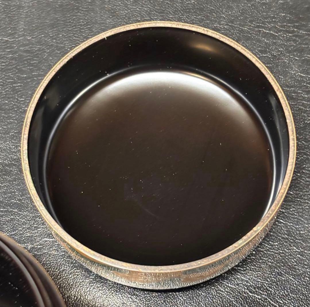 ★茶道具/漆塗工芸！白漆 老松 蒔絵 中棗！『宗麿』作！共箱/共布！★