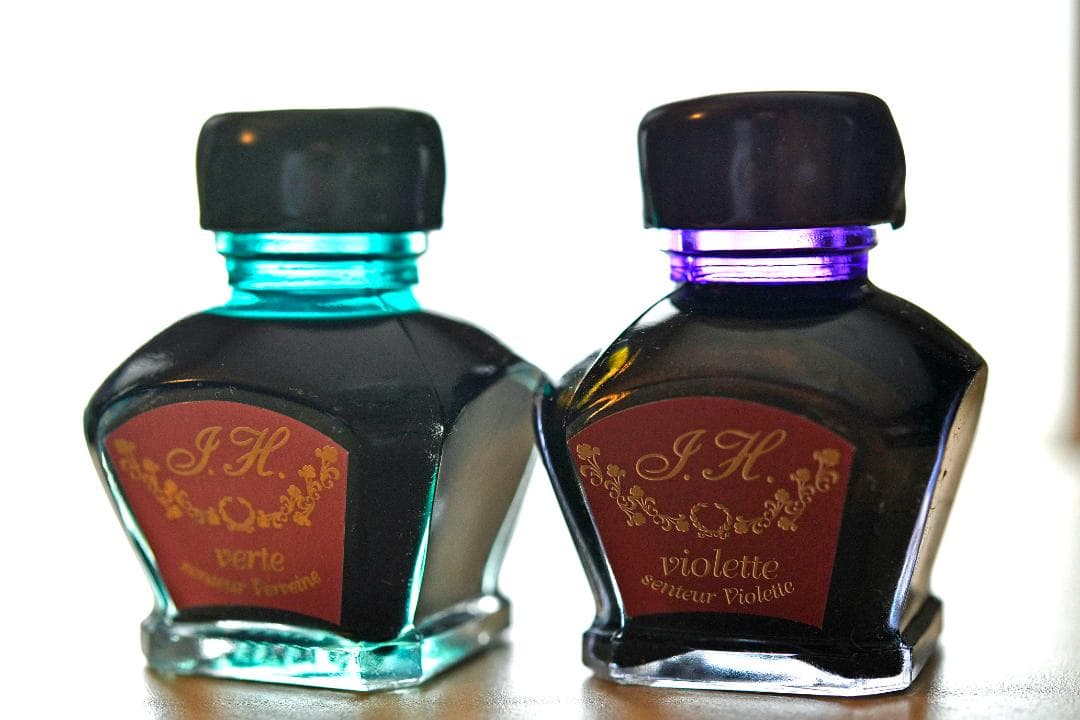 エルバン J.Herbin ガラスペン・インクセット