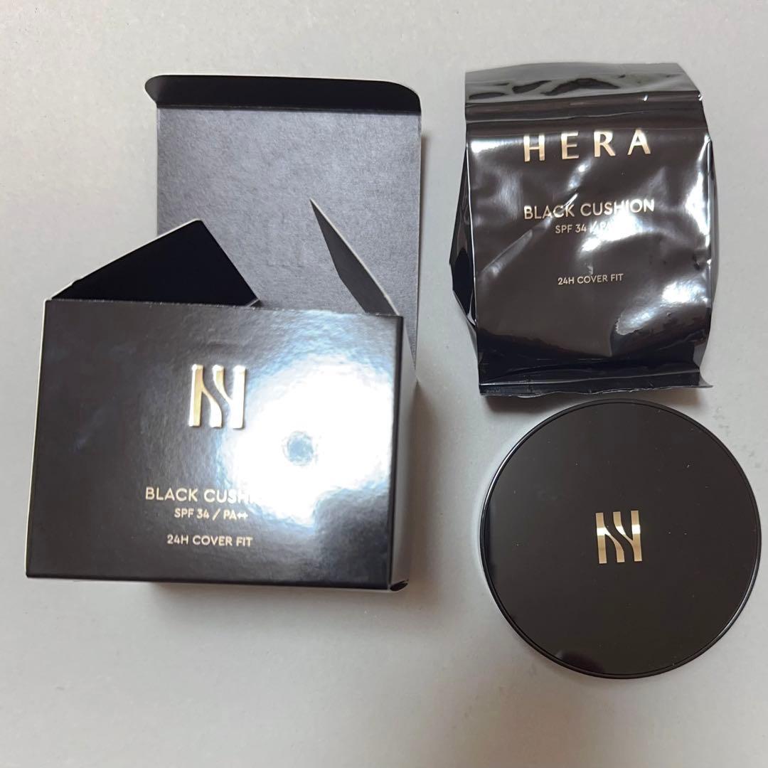 HERA ブラッククッション 21N1