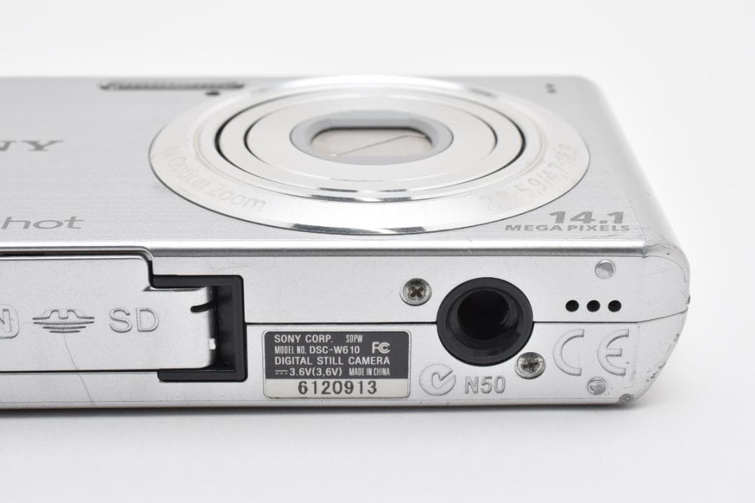 ■美品■ ソニー　SONY Cyber-shot DSC-W610 【シルバー】