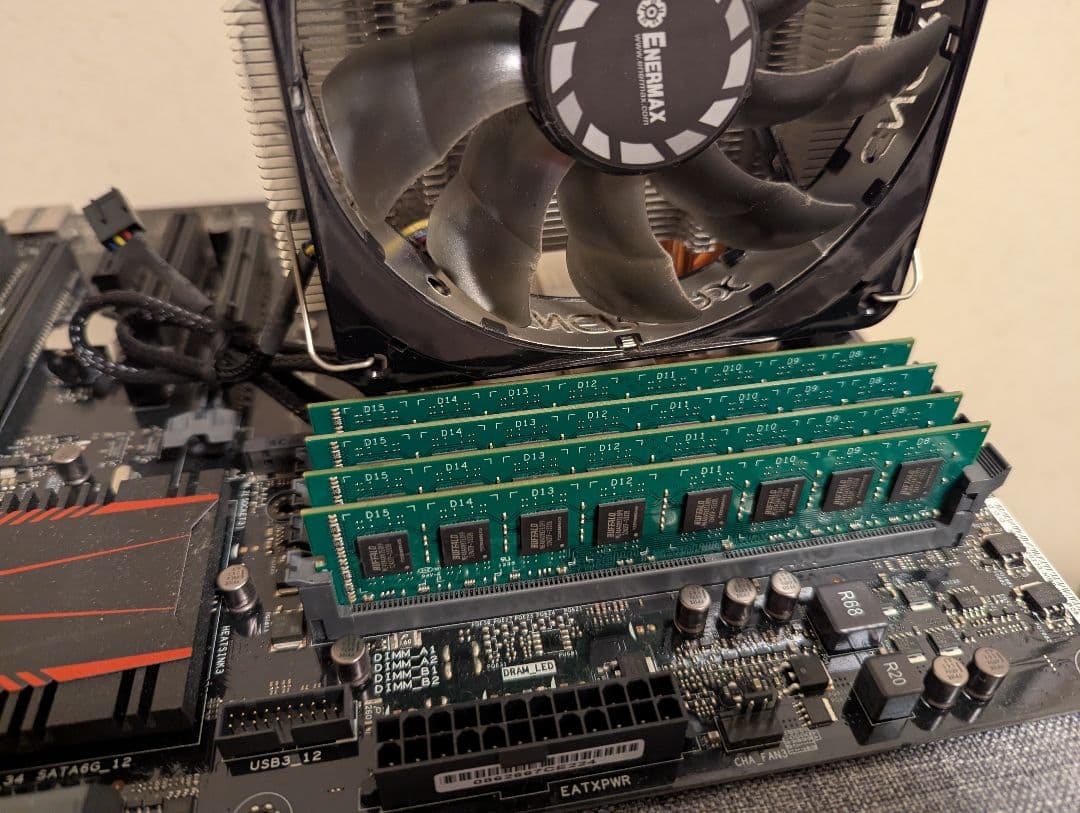 PCパーツ ASUS H97-PRO GAMER 基板 ファン メモリ ジャンク