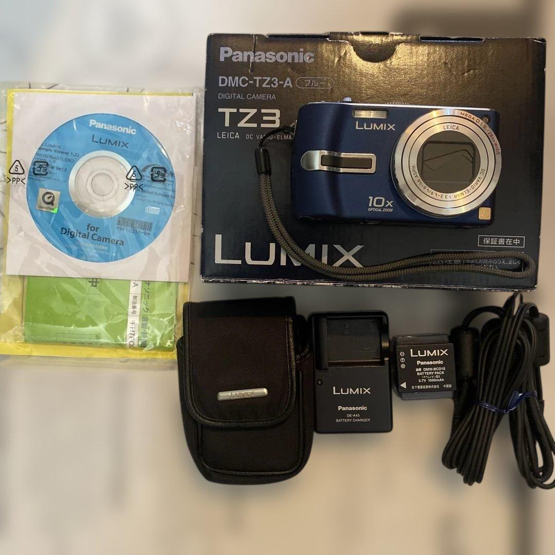 Panasonic DMC-TZ3 コンパクトデジタルカメラ一式