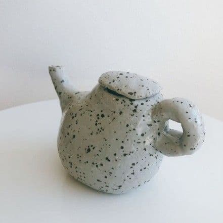 こばやしゆう　ポット　オブジェ　花器　置物　未使用