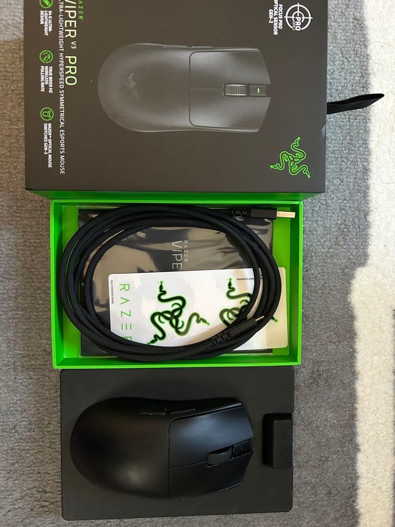Razer Viper V3 Pro & G703 Gproキーボード青軸セット