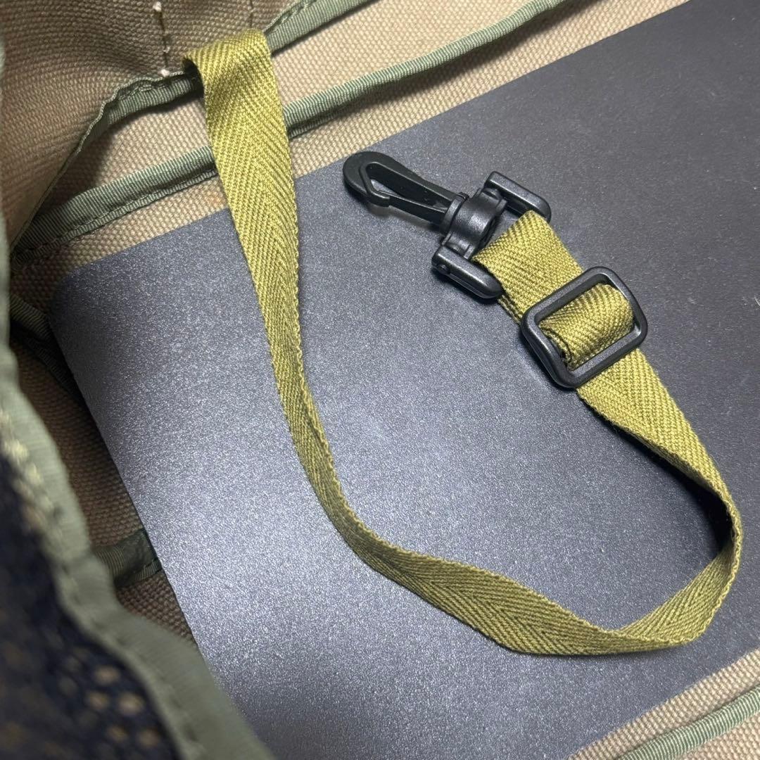 【free stitch】スクエアトート キャンバス ソリッド Sサイズ