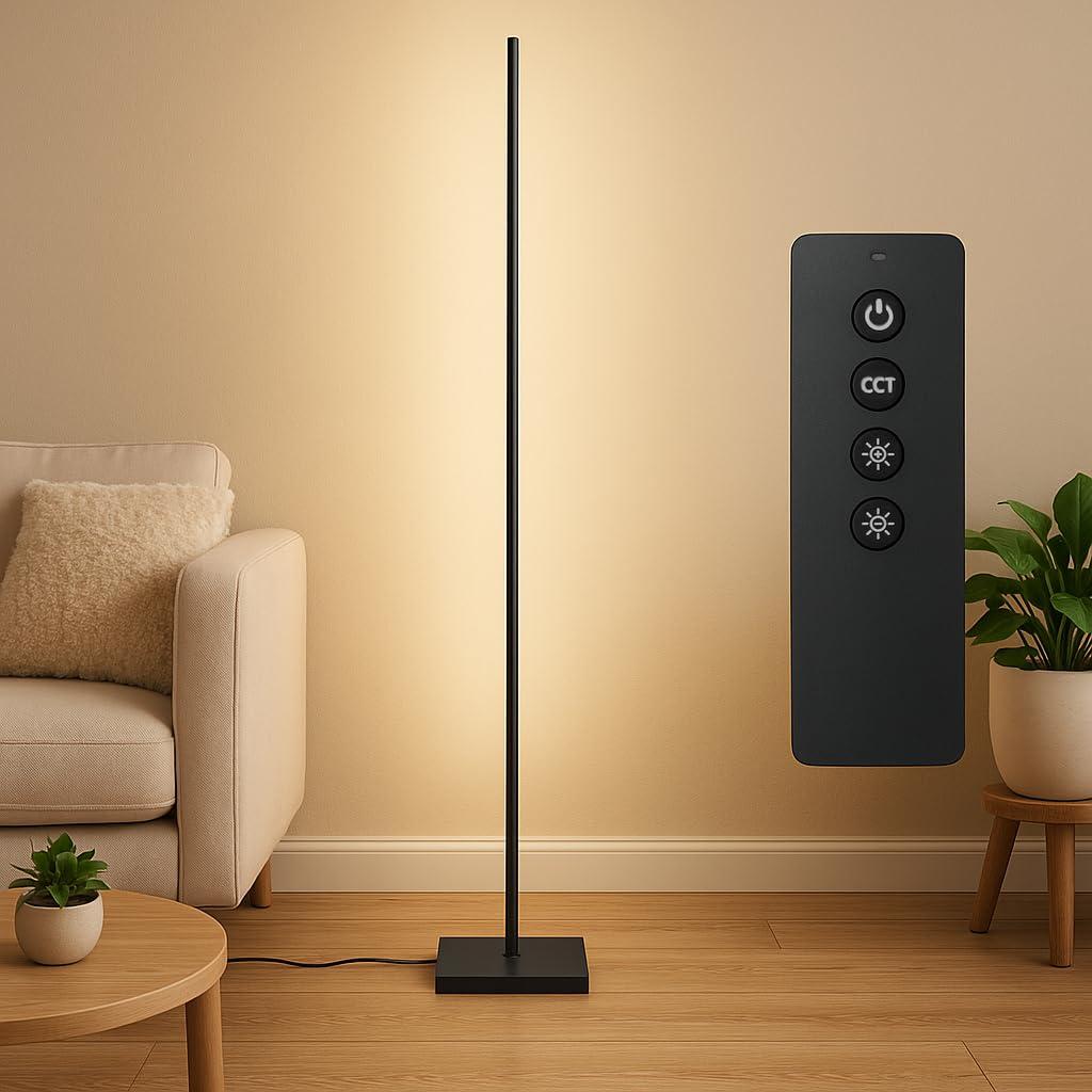 Wio Mio LED 無段階調光調色 3色温度調光 リモコン付きフロアランプp