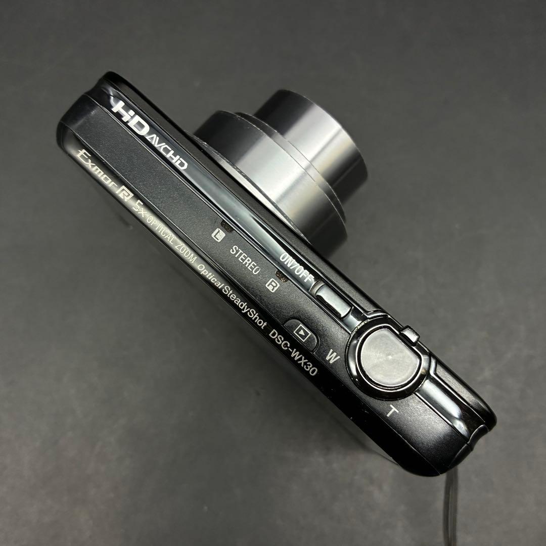 【動作OK】SONY デジタルカメラ Cyber-Shot DSC-WX30