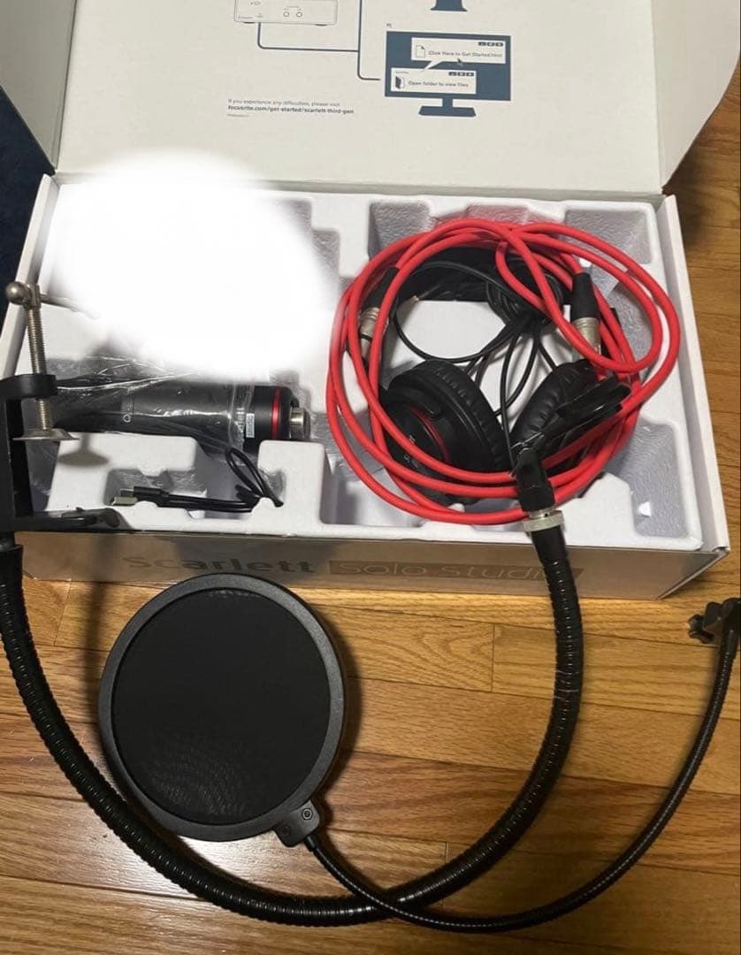 Scarlet Solo Studio Focusrite インターフェース無し
