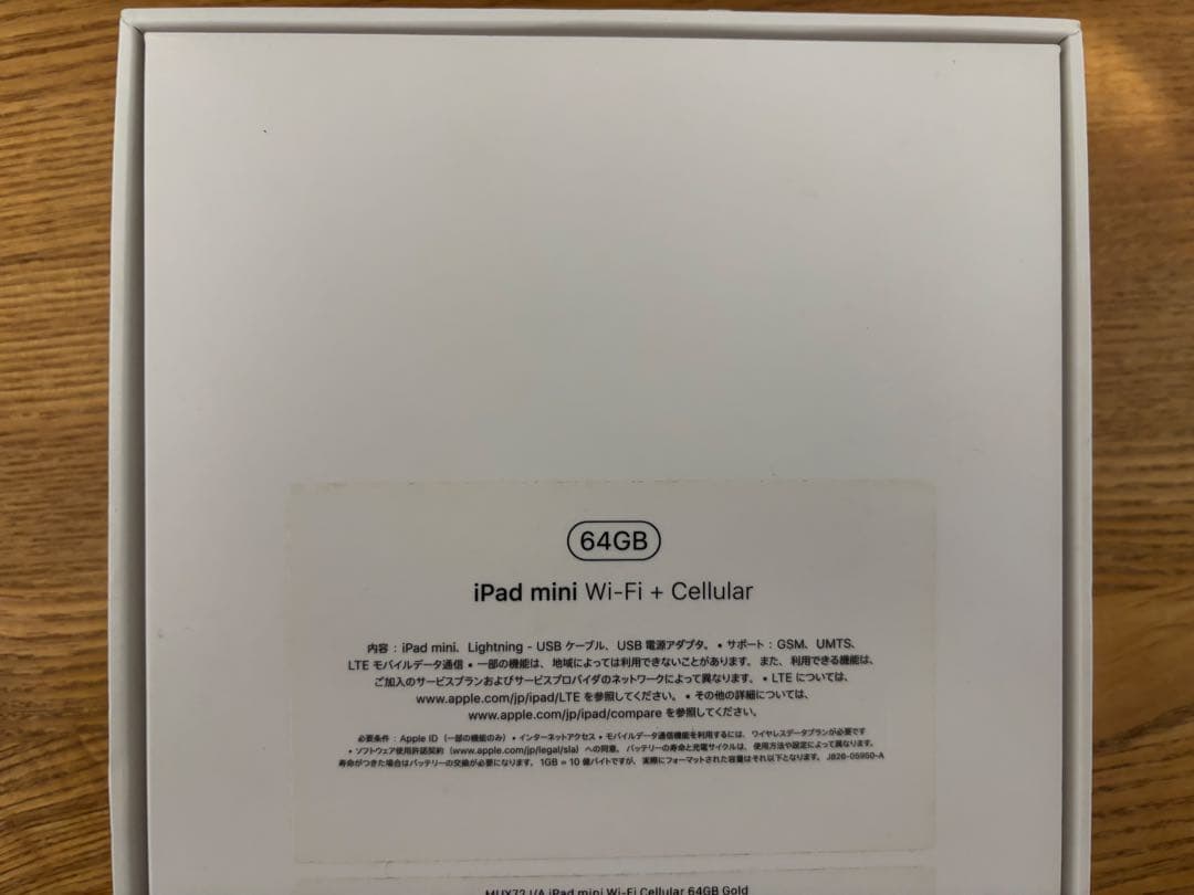 iPad本体 Apple iPad mini 5 cellular 64GB