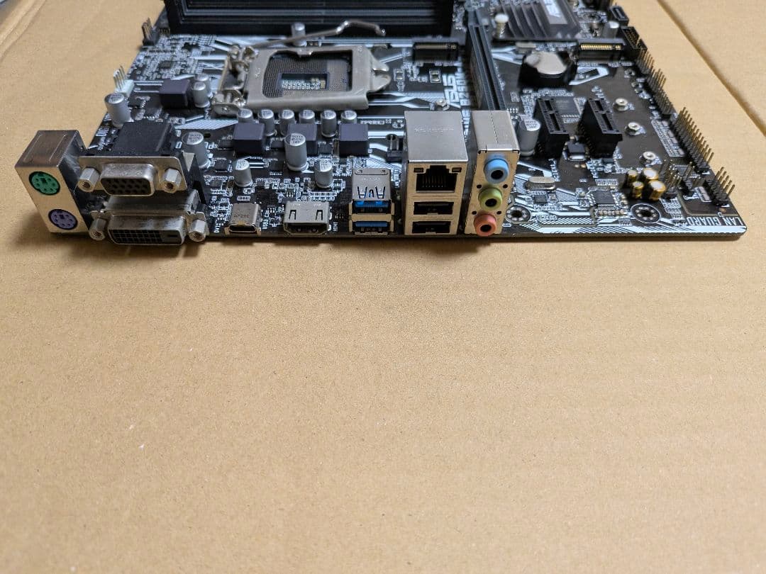Win10認証済マザボ B250M-A、i5-6500T、GTX 970セット