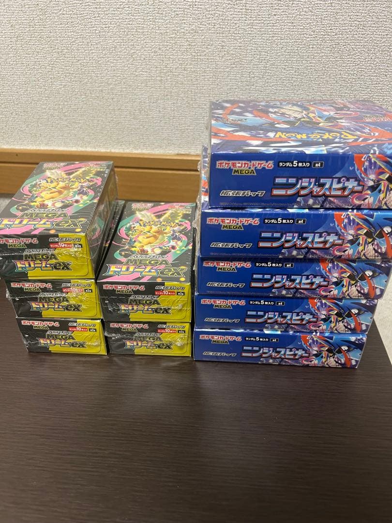 ポケカ　ニンジャスピナー　MEGAドリームEX 10box シュリンク付き