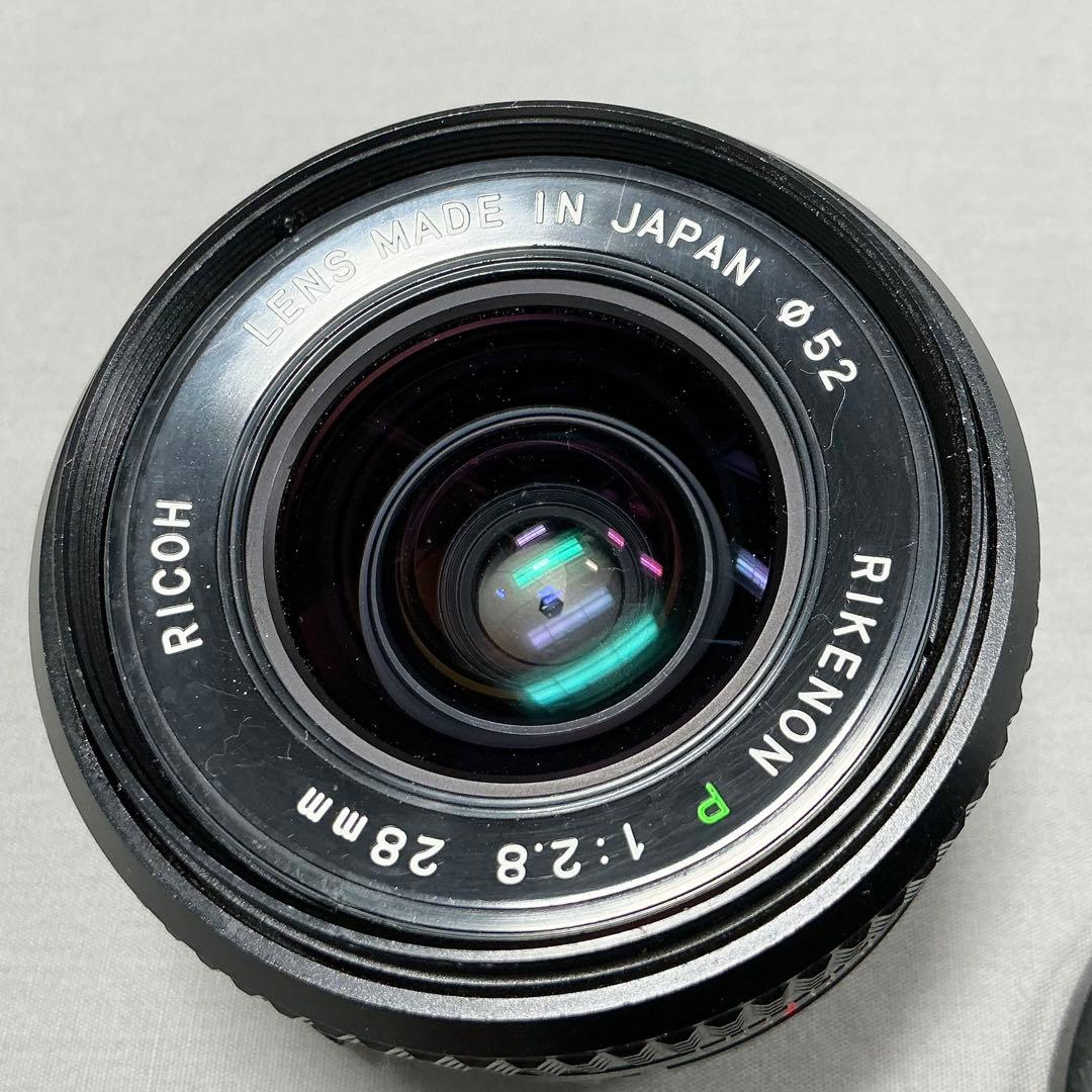 動作確認済！RICOH XR-7+ Rikenon 28mm+50mm