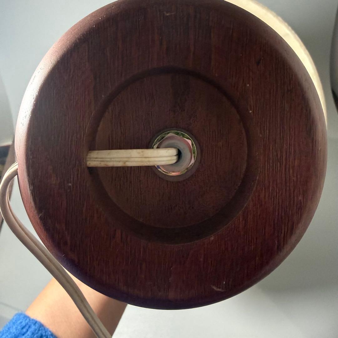 古伊万里写　花鳥図　アンティーク　スタンドランプ　照明　傘付　高さ62.5cm