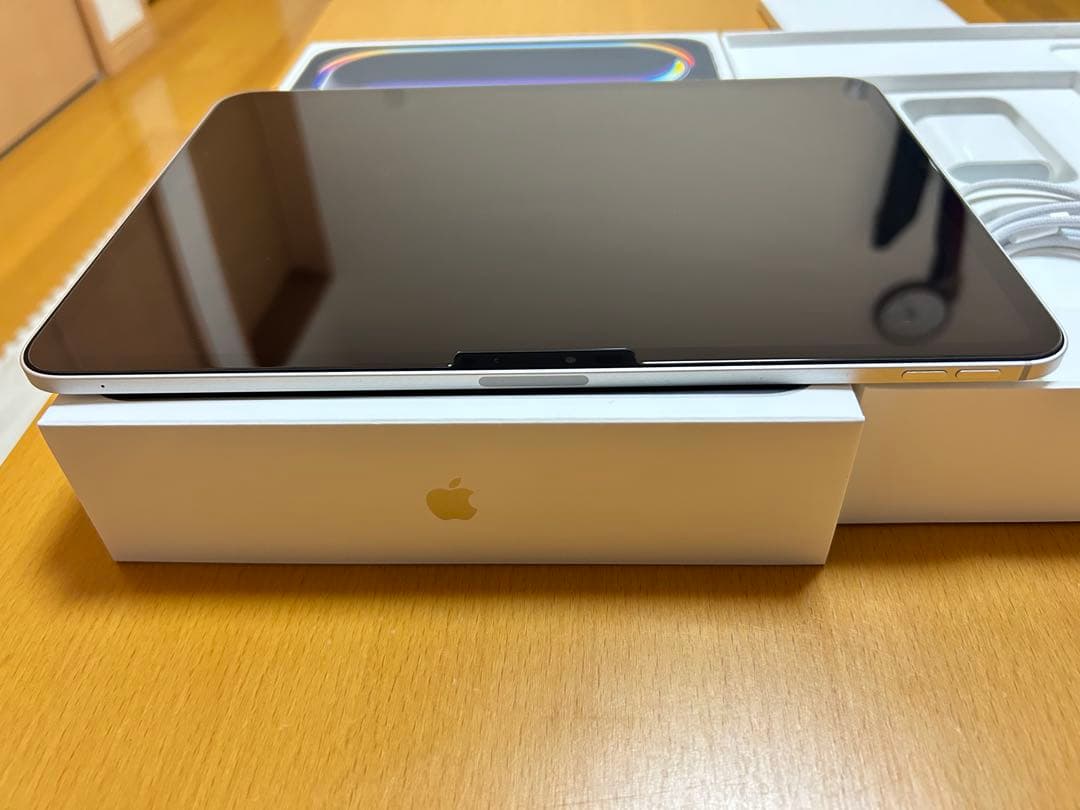 iPad Pro 11インチ M4 WiFi 256GB ホワイト 付属品付