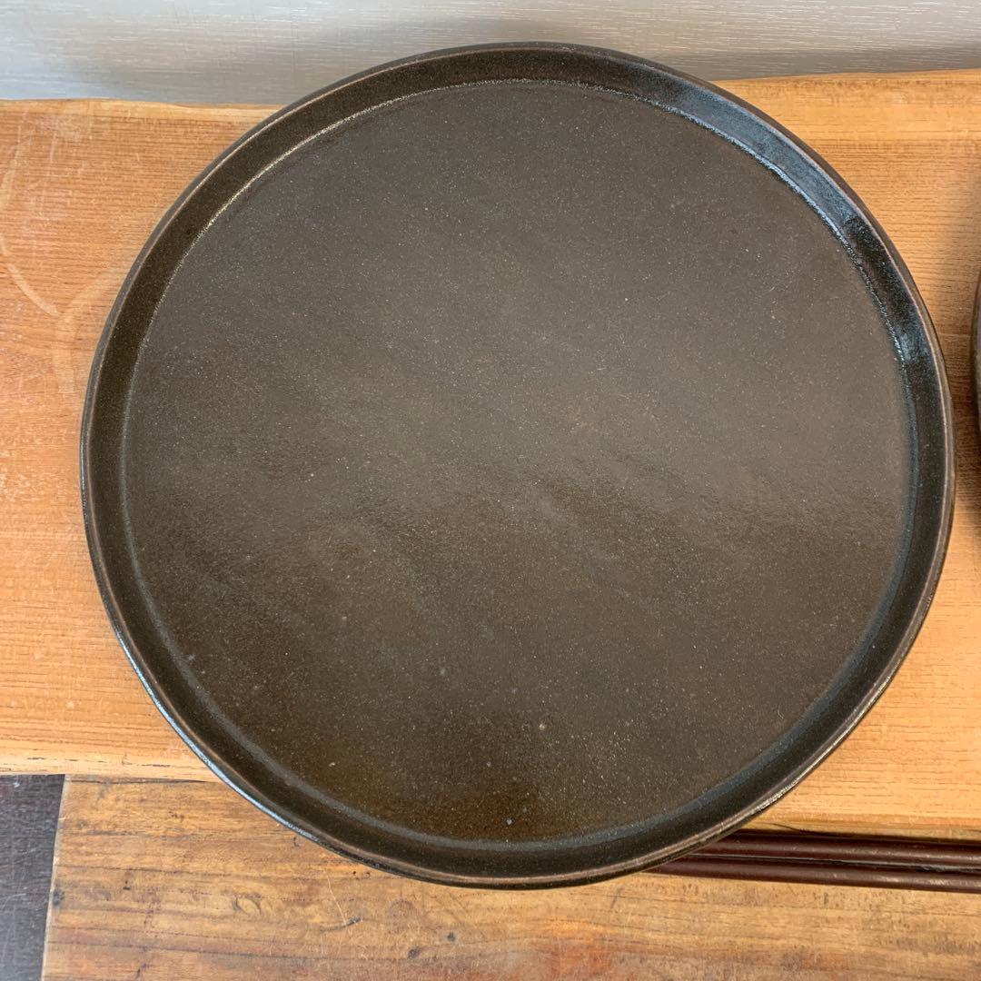 oraf♡　新品　陶器　陶芸作家　プレート皿2枚　22