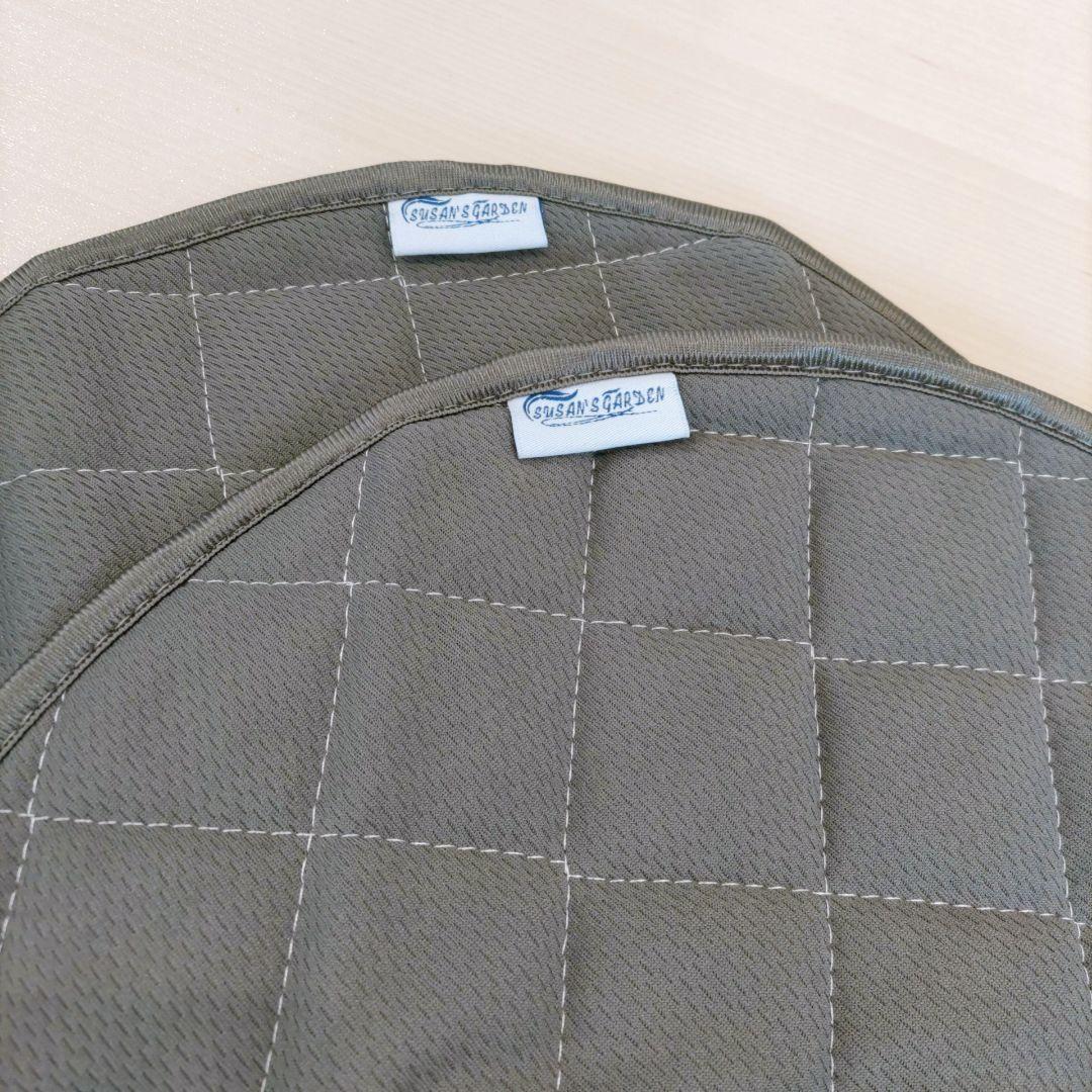 おしっこマット ペット用 犬猫 小型 中型 円形35cm 2枚セット ブラウン
