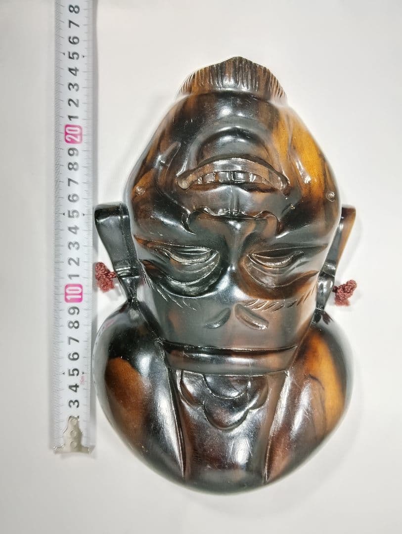 木製大黒天風面
