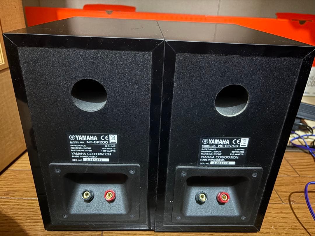 【おまけアンプ付き】YAMAHA NS-BP200 スピーカー ブラック