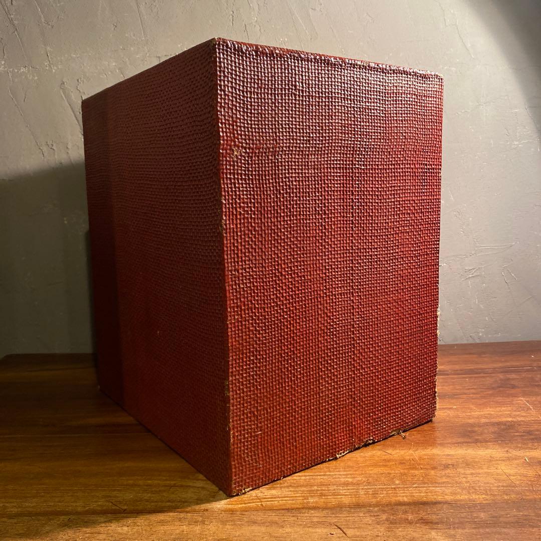 時代物 三段小引き出し 漆塗り 骨董品 古家具 古民家 蔵出し 収納