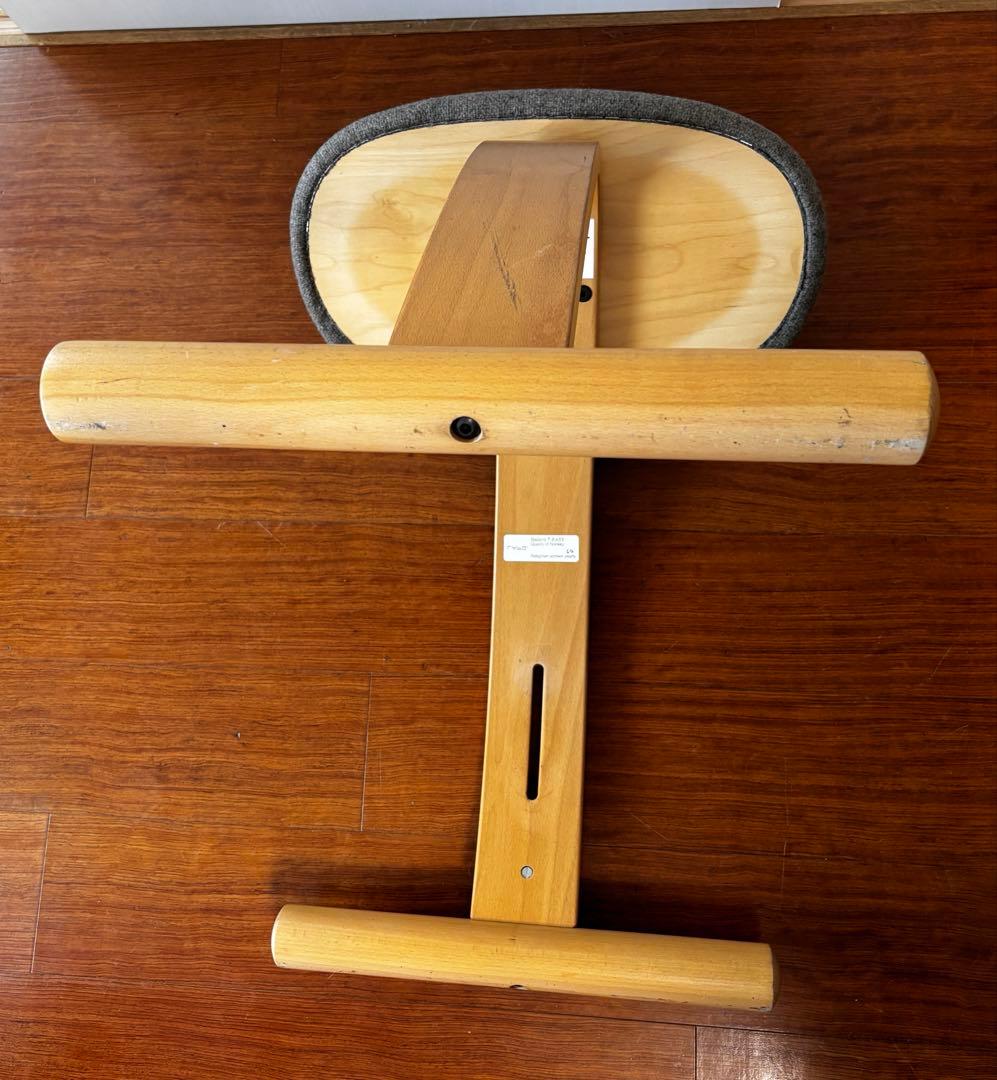 バランスチェア・イージーリボRybo ベージュグレー 専用カバー付き