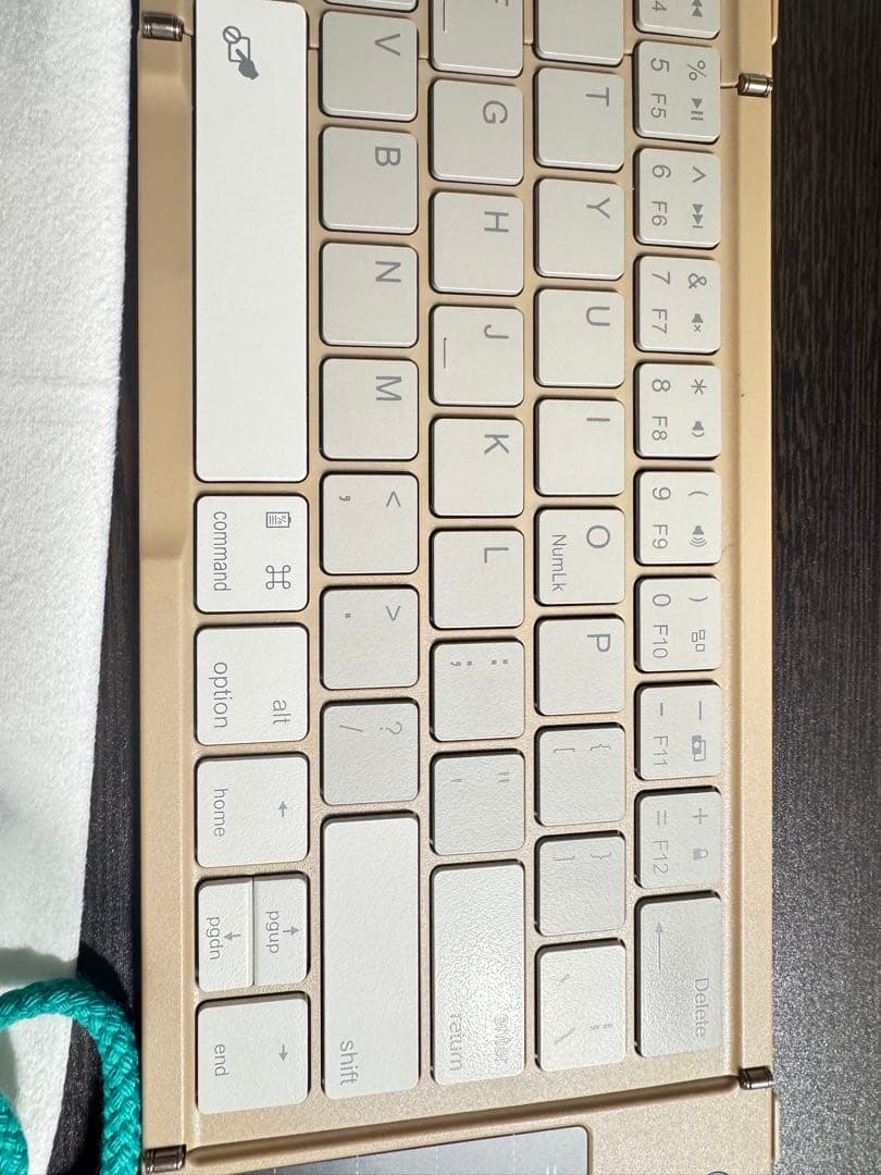 折りたたみ式 ニルキンBluetoothワイヤレスキーボード