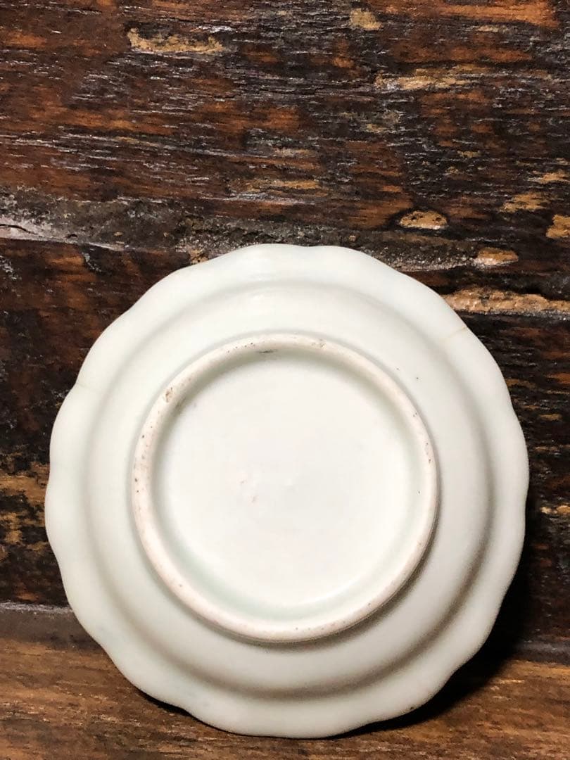 豆皿　時代　鎹継ぎ