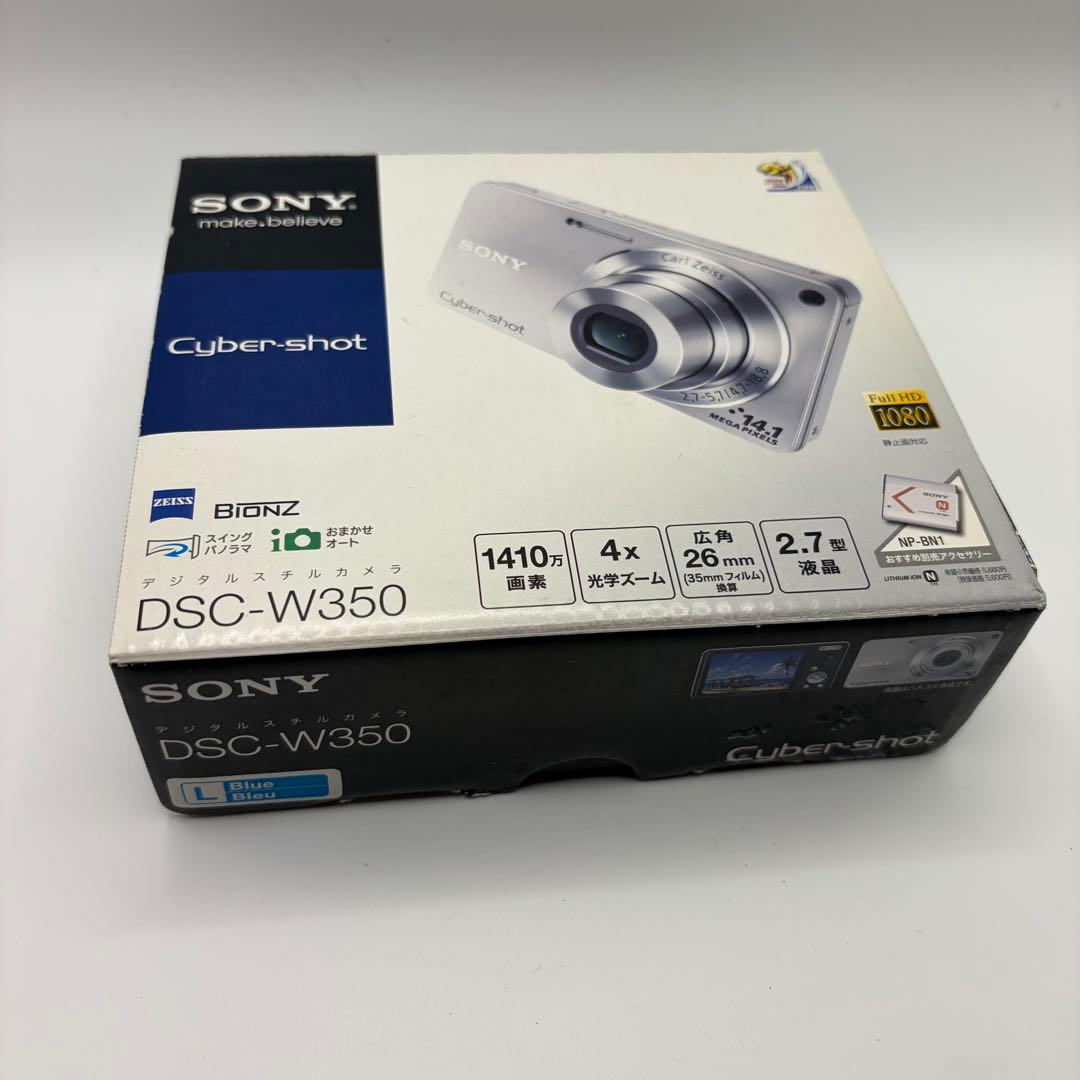 動作品 Sony Cyber-shot DSC-W350 デジカメ 箱付き