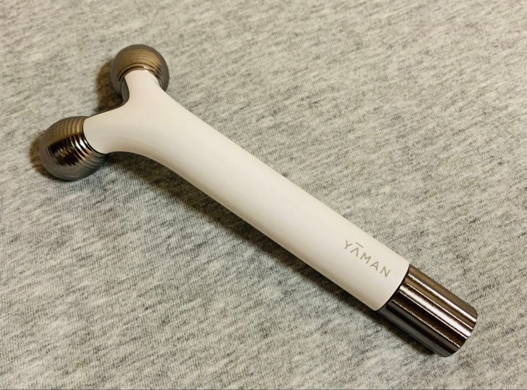 YAMAN EMS美顔ローラー ホワイト　EP-16W WAVY mini