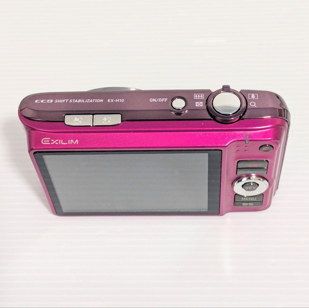 CASIO　カシオ　 EXILIM EX-H10 エクシリム　ピンク デジカメ