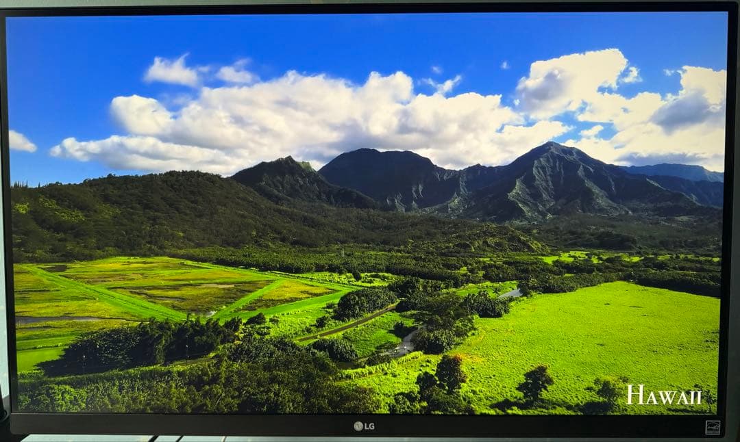 【美品】 LG 27UL600-W 4Kモニター 箱付き