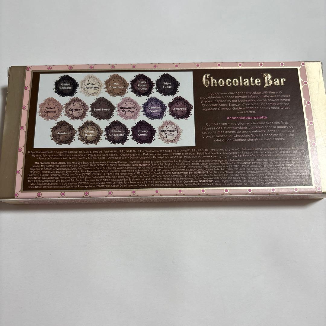 【新品未使用送料込】Too Faced chocolate bar アイシャドウ