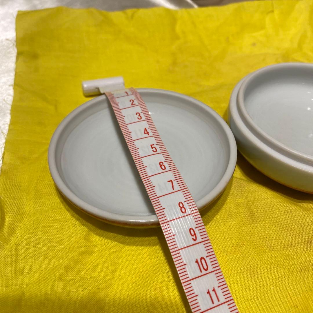 山口正悟作 辰砂 茶道具 香合