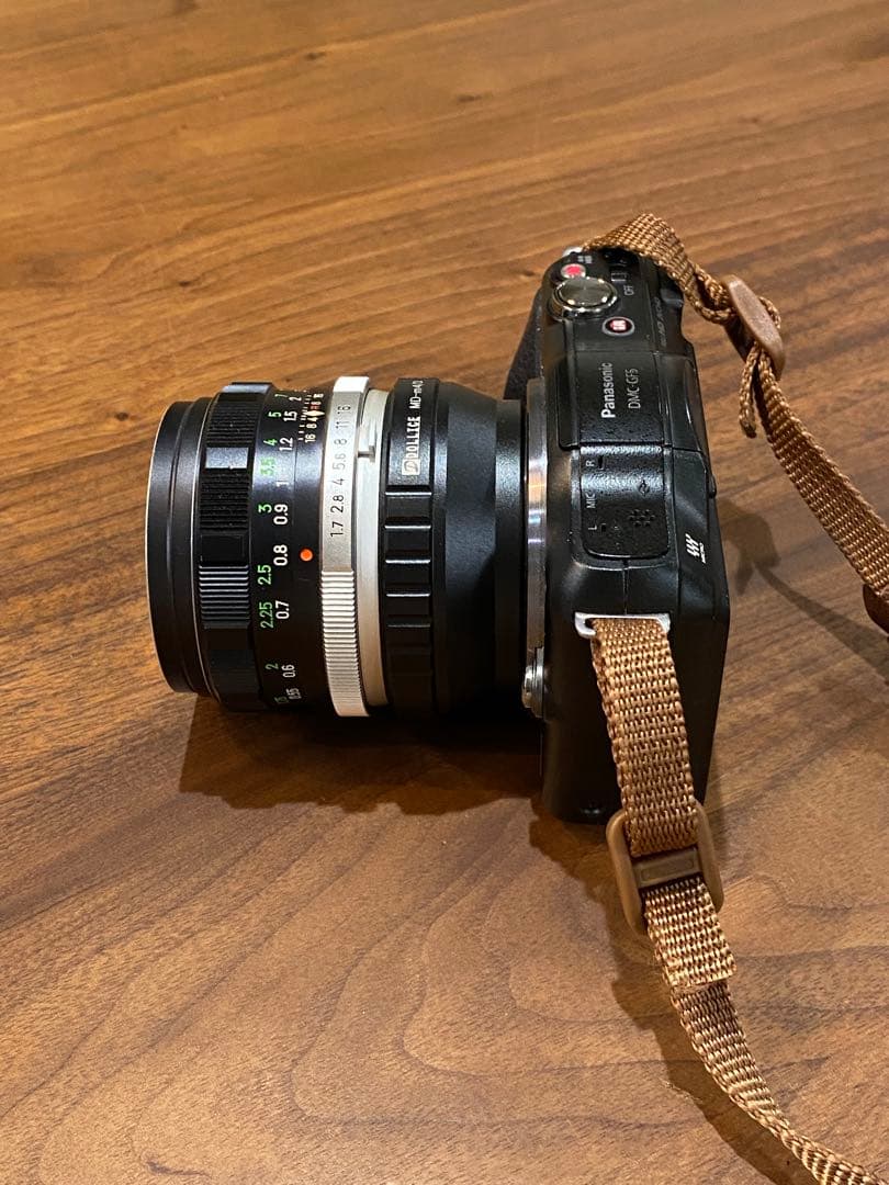 LUMIX gf5 動作品　MDマウント　オールドレンズ2本　35-70 200