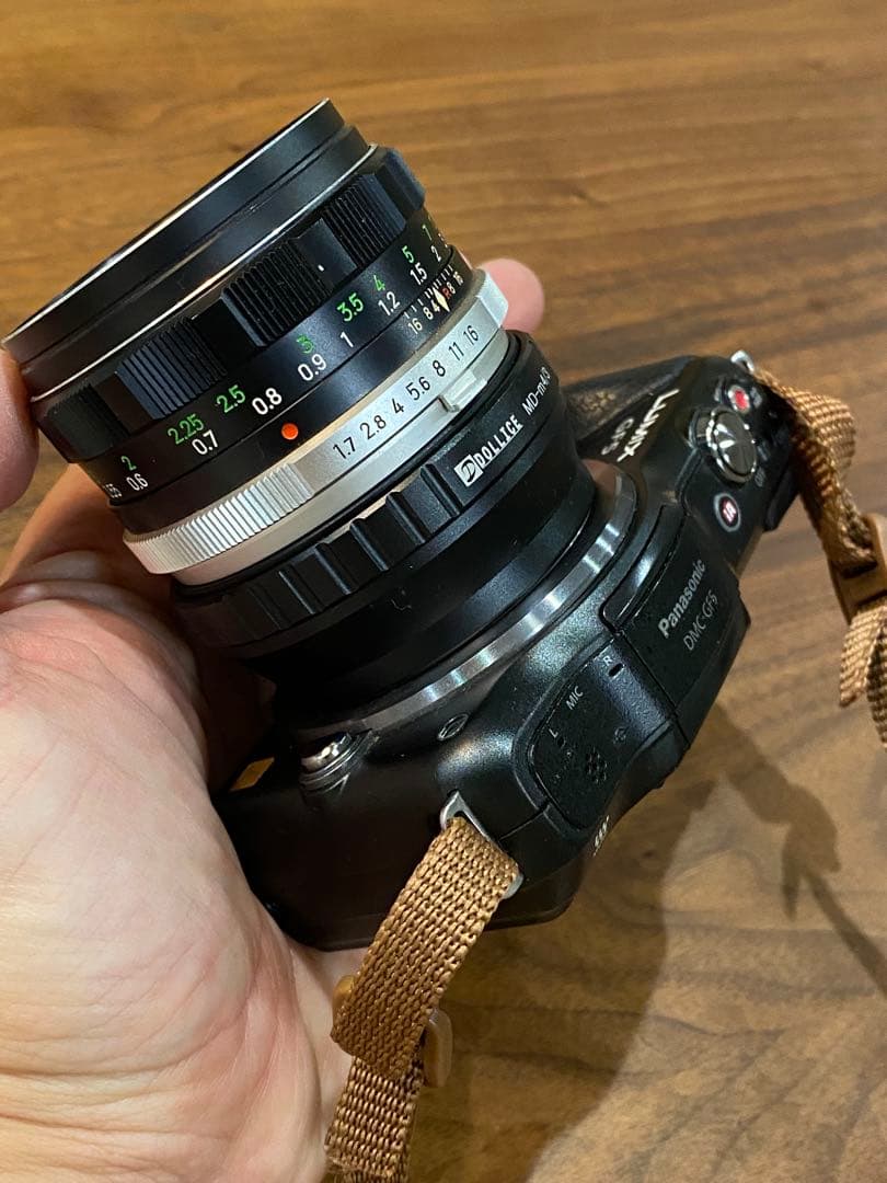 LUMIX gf5 動作品　MDマウント　オールドレンズ2本　35-70 200
