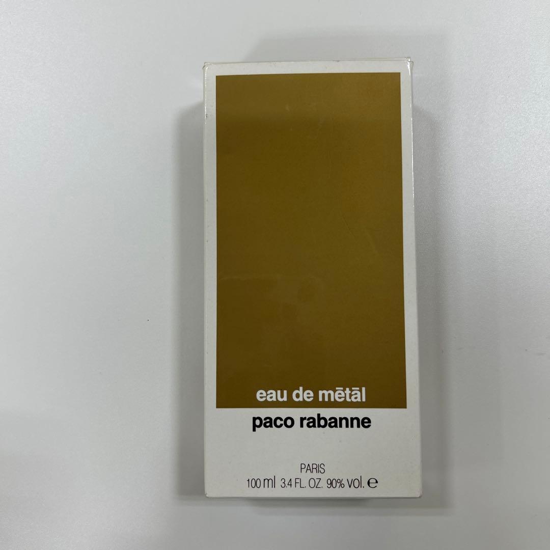 新品未使用 パコラバンヌ オードメタル 100ml