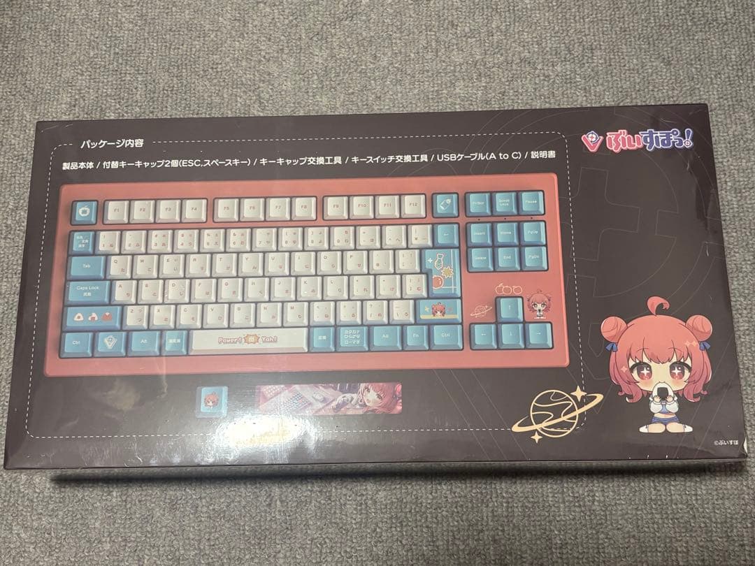 【未開封】ぶいすぽっ！ ゲーミングキーボード 夢野あかりモデル