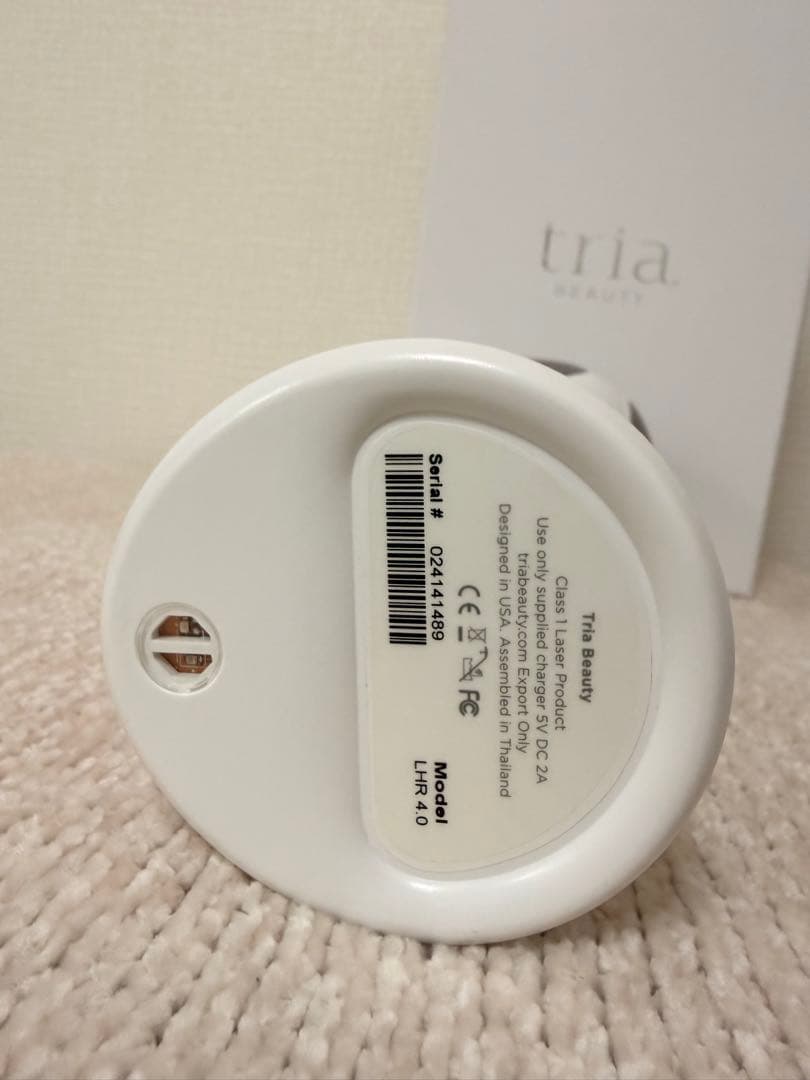 TRIA トリア 4X LHR4.0 付属品完備 家庭用レーザー脱毛器