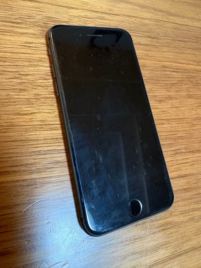iPhone8 ifaceケースiringリング付き　スペースグレー　64GB