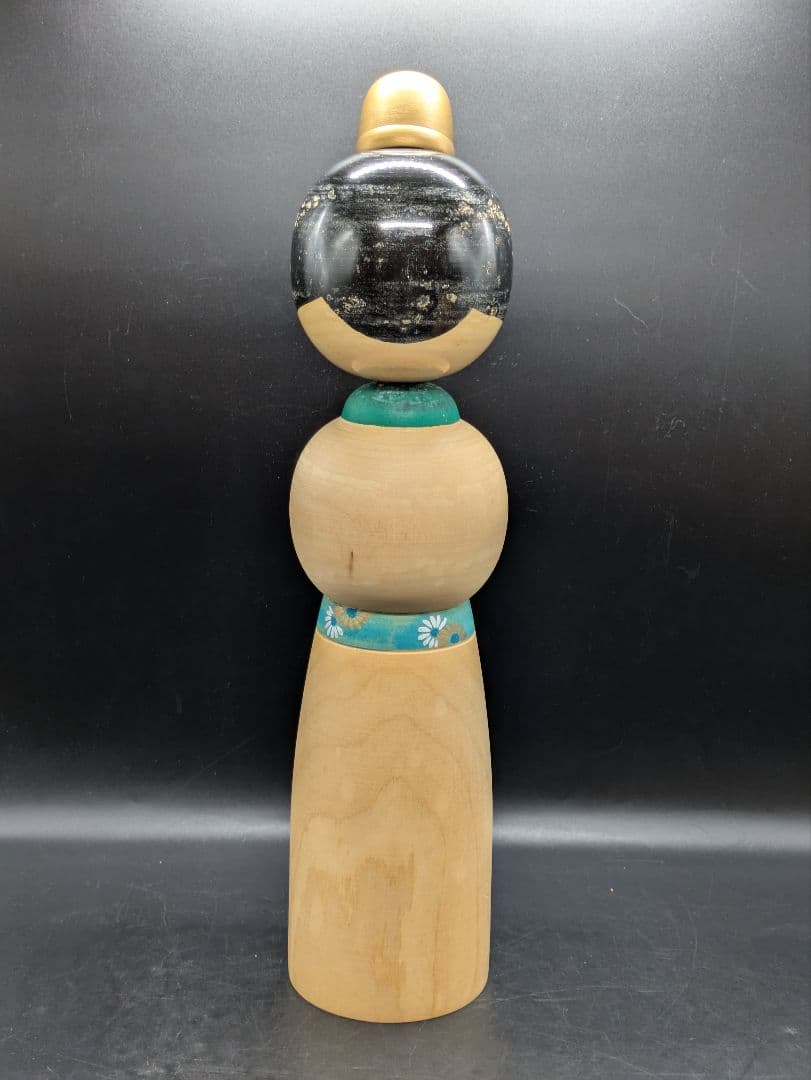 大型 創作こけし 佐藤翠崕 作 約45cm 内閣総理大臣賞受賞作家 伝統工芸